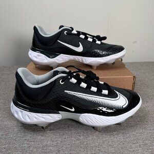 Nike Alpha Huarache Elite 4 Metal Baseball Cleats Men's 9 Black DJ6521-011